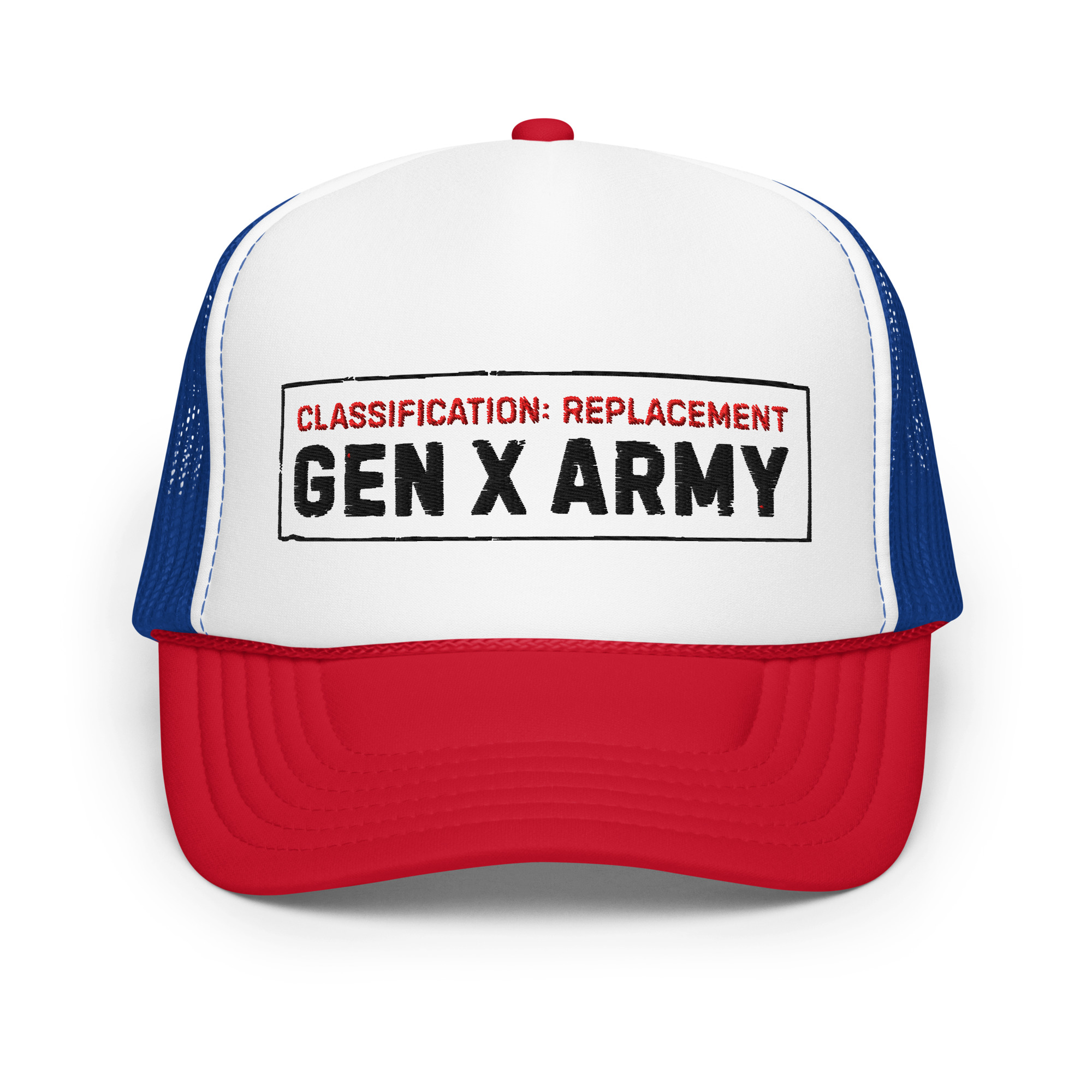 Let's Make VHS Great Again Gen X T-shirt in black